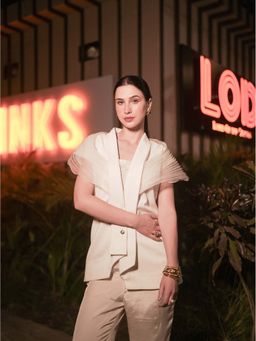 Sainy Garg Couture - Artisan Edge Ivory Top