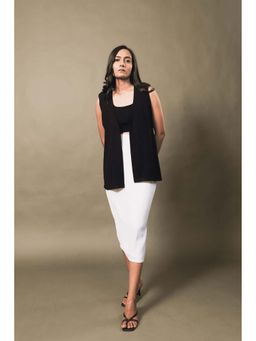 Sainy Garg Couture - Color Cascade Black Top