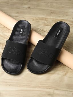 Yoho - Men Black Oura Sliders