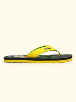 Yoho - Men Yellow Rick and Morty 001 Flipflops