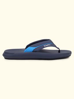 Yoho - Men Navy Blue Snugly 004 Flipflops