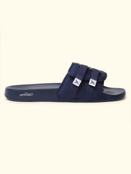 Yoho - Men Navy Blue Urban Loom Sliders