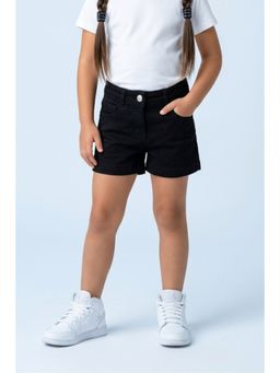 TINY GIRL - Cotton Solid Shorts