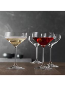 Smartserve - Crystal Coupe Glass 360Ml (Pack of 4)