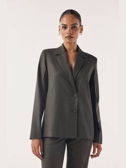 Néant - Grey Relaxed Elemental Blazer