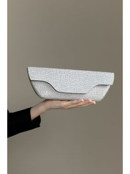 Perona - Daisy Aqua Evening Clutch