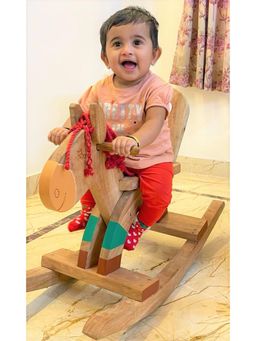 neemtoys - Neem Wooden Rocking Horse