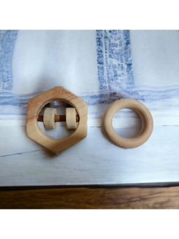 neemtoys - Neem Wooden Rattle and Teether