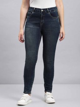 Monte Carlo - Women's Blue Solid Denim