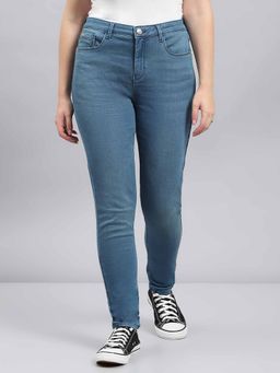 Monte Carlo - Women's Blue Solid Denim