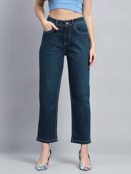 Monte Carlo - Women's Blue Solid Denim