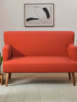 Chumbak - Memsaab Love Seat - Caribbean Coral