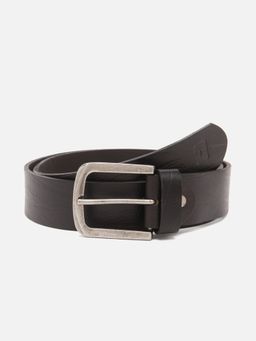 Spykar - Black Genuine Leather Belt