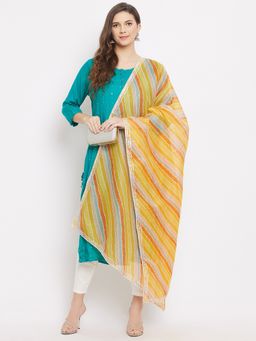 Clora Creation - Multi-Color Kota Doria Cotton Dupatta