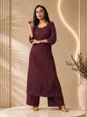 Burgundy color option, Currently selected