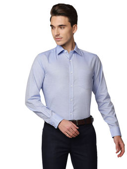 Park Avenue - Men Medium Blue Shirt