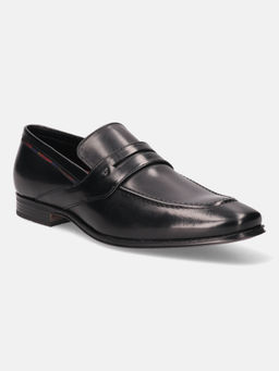 Bugatti - Margo Black Men Leather Penny Loafer Formal Shoes