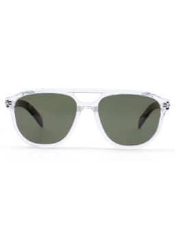Dimeh - Green Horizon Crystal Sunglasses (5.5)