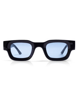 Dimeh - Square Frame Light Blue Sunglasses (4)