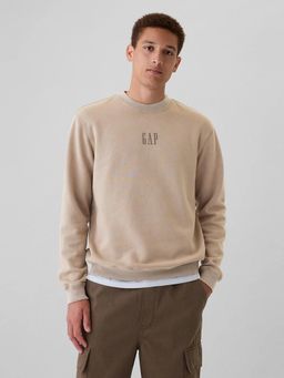 GAP - Men Brown Knitted Crew Neck Sweatshirt