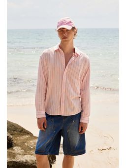 Bonkers Corner - Originals Club Pink Stripe Shirt for Men