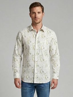 Charagh Din - Cotton Regular Fit Printed Shirt