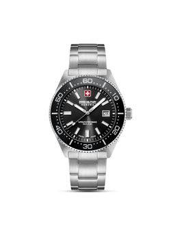 Swiss Military Hanowa - Men Nomad Black Round Dial Analog Watch - SMWGH0004903 (M)