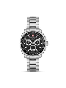 Swiss Military Hanowa - Men Speedwell Black Round Dial Analog Watch - SMWGI0006802 (M)