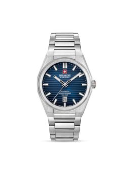 Swiss Military Hanowa - Men Avalanche Blue Round Dial Analog Watch - SMWGL0006901 (M)