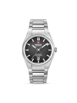 Swiss Military Hanowa - Men Avalanche Charcoal Round Dial Analog Watch - SMWGL0006903 (M)