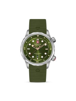 Swiss Military Hanowa - Men Breakwater Green Round Dial Analog Watch - SMWGN0006402 (M)