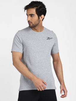 Reebok - Ts Speedwick Graphic Tee Grey Training T-shirt
