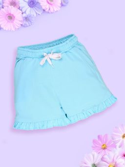 KiddoPanti - Cotton Bottom Hem Frill Hot Shorts