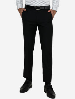 Metal - Black Formal Rayon Trouser