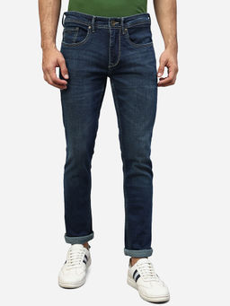 JadeBlue - Tinted Blue Slim Fit Jeans