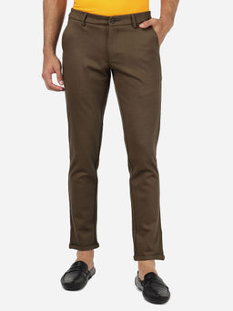 JadeBlue - Coffee Brown Casual Trouser