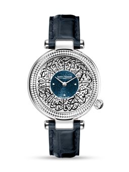 Saint Honore Paris - Blue Round Dial Analog Watch For Womens-Au762021-1Aad (M)