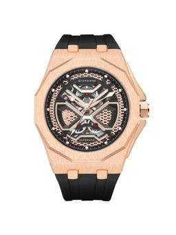 Giordano - Automatic Unique Watch For Men With Stainless Steel Case Rose Gold (M)