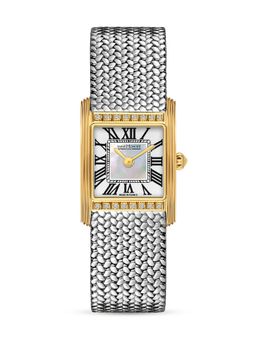 Saint Honore Paris - White Square Dial Analog Watch For Womens-Pr710155-31Yr (M)