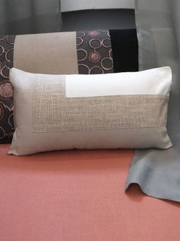 Zeba World - ZEBA Cotton Blend Cushion Cover Multicolor