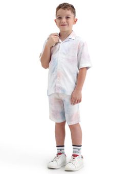 RARE ONES - Kids Mid Rise All Over Printed Shorts