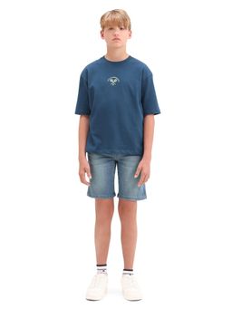 RARE ONES - Boys Regular Fit Denim Shorts