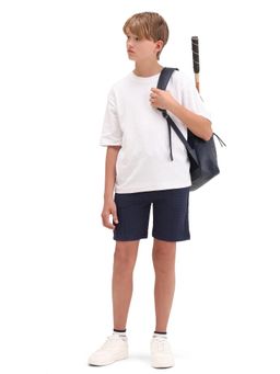 RARE ONES - Boys Monogram Jacquard Regular Shorts