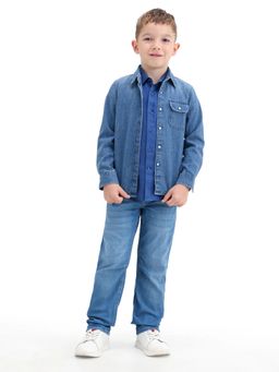 RARE ONES - Boys Regular Fit Elasticated Waistband Jeans