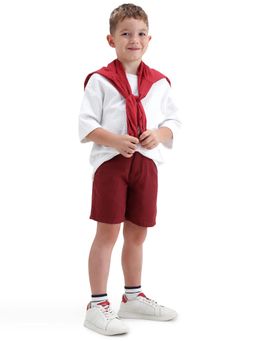 RARE ONES - Boys Regular Fit Plain Shorts