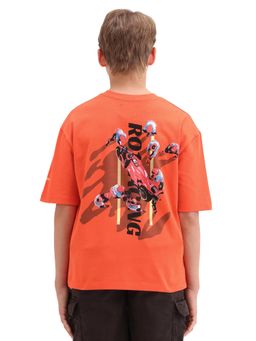 RARE ONES - Boys Back Print Oversized T-Shirt