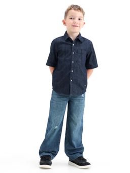RARE ONES - Boys Relaxed Fit Jeans Distress Jeans