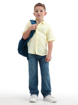 RARE ONES - Boys Blue Relaxed Fit Mid Rise Jeans