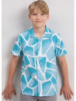 The Lion and the Fish - Zaraffah Pastel Blue Shirt