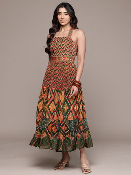 Ritu Kumar - Multi-Color Ezraiah Long Dress